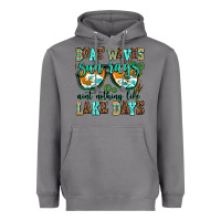 Storm boat waves sun rays aint nothing like lake days Heavyweight Hoodie - AdoDesignShop