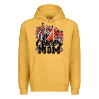 Mustard cheer mom Premium Hoodie - MaliasSmallBusiness