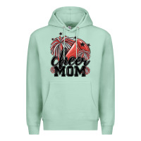 Seafoam cheer mom Premium Hoodie - MaliasSmallBusiness