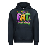 Navy fat tuesday Urban Hoodie - MaliasSmallBusiness