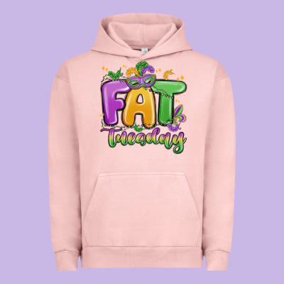 Fat Tuesday Urban Hoodie Designed By Maliassmallbusiness