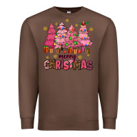 Chestnut pink christmas trees Premium Sweatshirt - AdoDesignShop