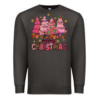 Smoke pink christmas trees Premium Sweatshirt - AdoDesignShop