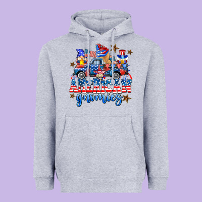 American Truck Gnomes Heavyweight Hoodie Designed By Adodesignshop