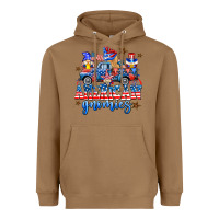 Toasted Coconut American truck gnomes Heavyweight Hoodie - AdoDesignShop