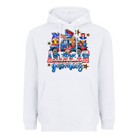 White American truck gnomes Heavyweight Hoodie - AdoDesignShop