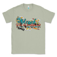Matcha blessed teacher Classic Tee - texasbilliewilder