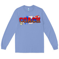 Colony Blue coach Long Sleeve Tee - texasbilliewilder