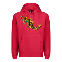Cardinal Guerrero Mexico Serape Cactus Sunflower Map Premium Hoodie - RanaPortraitStore