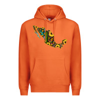 Carrot Guerrero Mexico Serape Cactus Sunflower Map Premium Hoodie - RanaPortraitStore