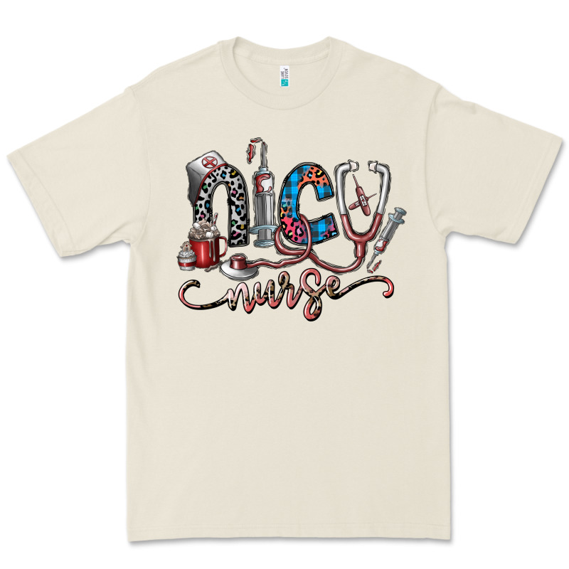 Nice Nurse Premium Tee by SublimationCraftShop | Teevron