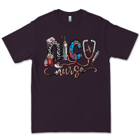 Plum nice nurse Premium Tee - SublimationCraftShop
