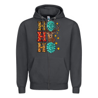Smoke christmas ho ho ho Zipper Hoodie - RanaPortraitStore