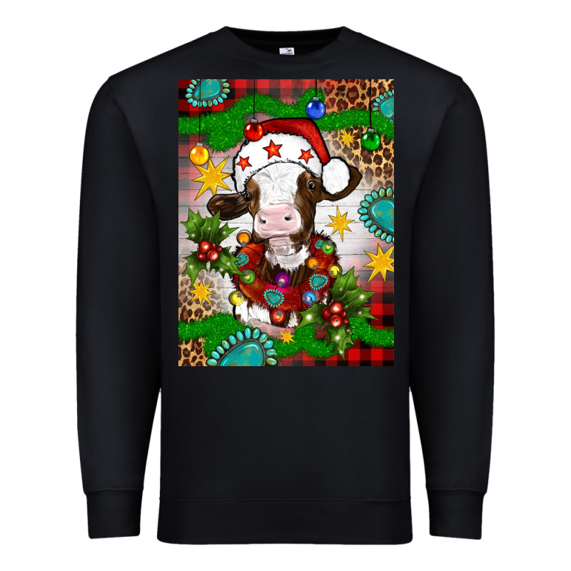 Christmas Cow Air Freshener Premium Sweatshirt by Artiststas | Teevron