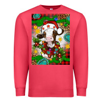 Cardinal christmas cow air freshener Premium Sweatshirt - Artiststas