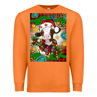 Carrot christmas cow air freshener Premium Sweatshirt - Artiststas