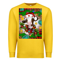 Lemon christmas cow air freshener Premium Sweatshirt - Artiststas