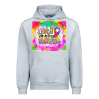 Heather Grey lynch stndrome warrior Urban Hoodie - NancyCooperArtShop