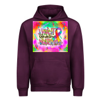 Mauve Wine lynch stndrome warrior Urban Hoodie - NancyCooperArtShop