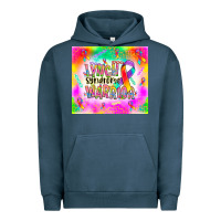 Pigment Midnight Navy lynch stndrome warrior Urban Hoodie - NancyCooperArtShop