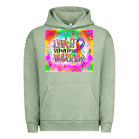 Pigment Oil Green lynch stndrome warrior Urban Hoodie - NancyCooperArtShop