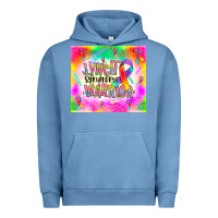 Pigment Pebble Blue lynch stndrome warrior Urban Hoodie - NancyCooperArtShop