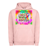 Pigment Salmon lynch stndrome warrior Urban Hoodie - NancyCooperArtShop