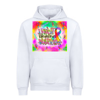 White lynch stndrome warrior Urban Hoodie - NancyCooperArtShop