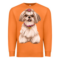 Carrot Shih Tzu Dog Design Premium Sweatshirt - JahusDesignShop