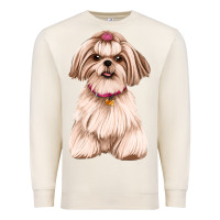Sandshell Shih Tzu Dog Design Premium Sweatshirt - JahusDesignShop