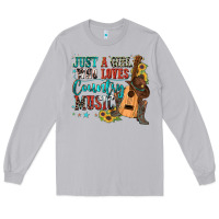 Moon Dust just a girl who loves country music Long Sleeve Tee - Zillion Design Studio