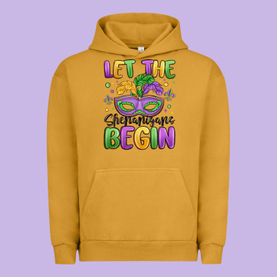 Let The Shenanigans Begin Urban Hoodie Designed By Maliassmallbusiness