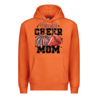 Carrot mascot cheer mom Premium Hoodie - MaliasSmallBusiness