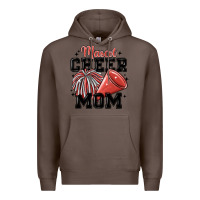 Coffee mascot cheer mom Premium Hoodie - MaliasSmallBusiness