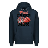 Navy mascot cheer mom Premium Hoodie - MaliasSmallBusiness