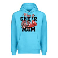 Ocean Blue mascot cheer mom Premium Hoodie - MaliasSmallBusiness