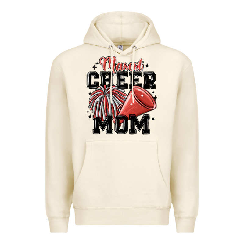 Mascot Cheer Mom Premium Hoodie by MaliasSmallBusiness | Teevron