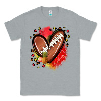 Heather Grey fruits and football heart Classic Tee - Zillion Design Studio