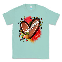 Seafoam fruits and football heart Classic Tee - Zillion Design Studio