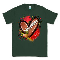 Sports Green fruits and football heart Classic Tee - Zillion Design Studio