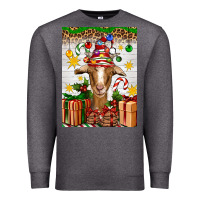 Charcoal Heather christmas goat air freshener Premium Sweatshirt - Artiststas