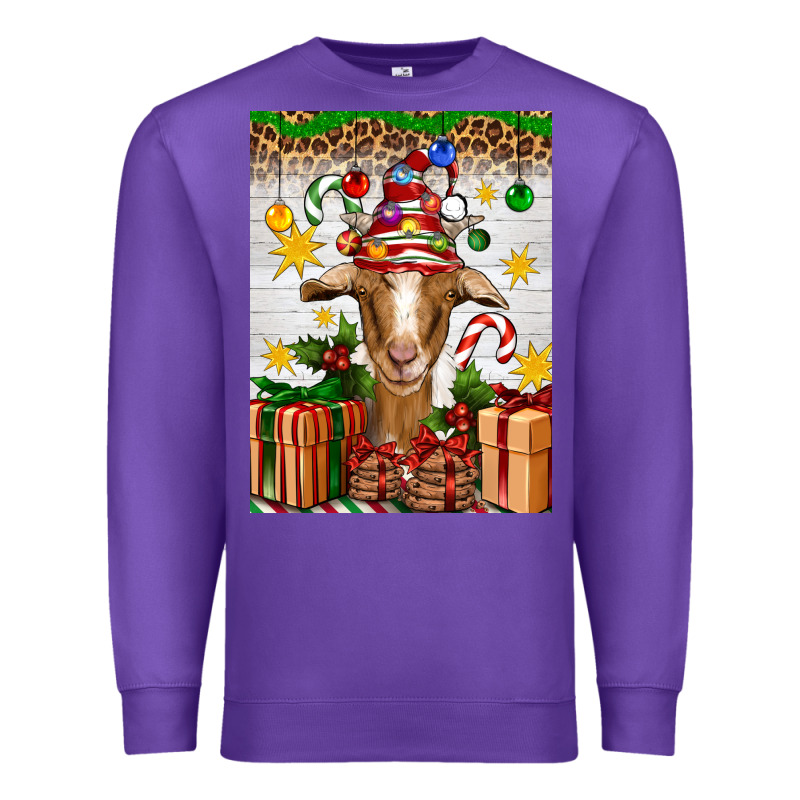 Christmas Goat Air Freshener Premium Sweatshirt by Artiststas | Teevron