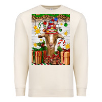 Sandshell christmas goat air freshener Premium Sweatshirt - Artiststas