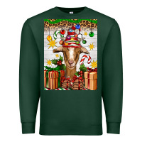 Sports Green christmas goat air freshener Premium Sweatshirt - Artiststas