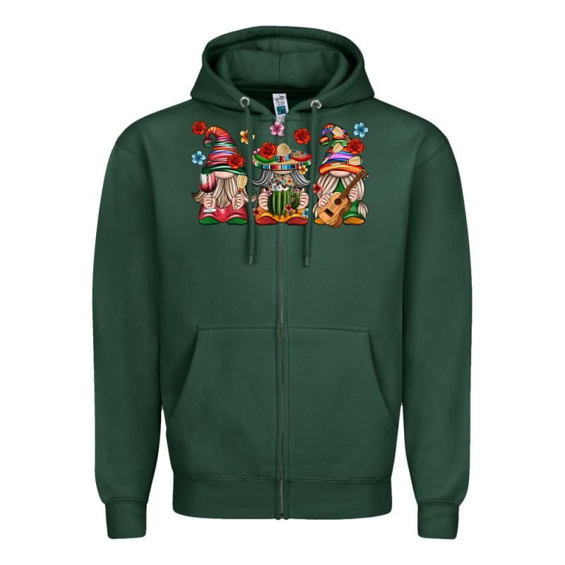 Mexican Gnomes Zipper Hoodie by texasbilliewilder | Teevron