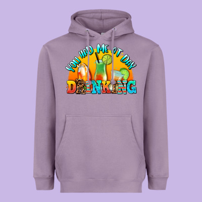 You  Had Me At Day Drınkıng Heavyweight Hoodie Designed By Adodesignshop