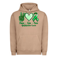 Pigment Burro Peace love cure Gallbladder Cancer Urban Hoodie - NancyCooperArtShop