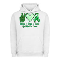 Pigment Lunar Rock Peace love cure Gallbladder Cancer Urban Hoodie - NancyCooperArtShop