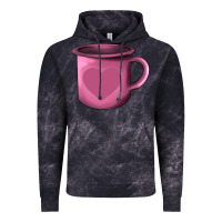 Cloud Black Valentine's Day heart mug Vintage Hoodie - AdoDesignShop
