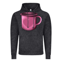 Vintage Black Valentine's Day heart mug Vintage Hoodie - AdoDesignShop